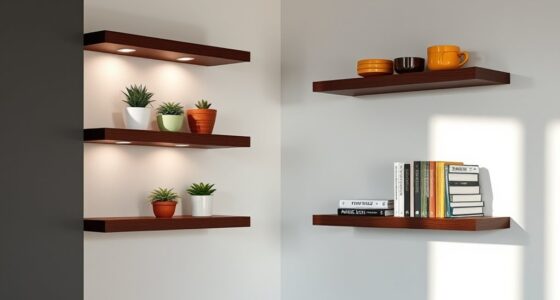 top corner shelf options