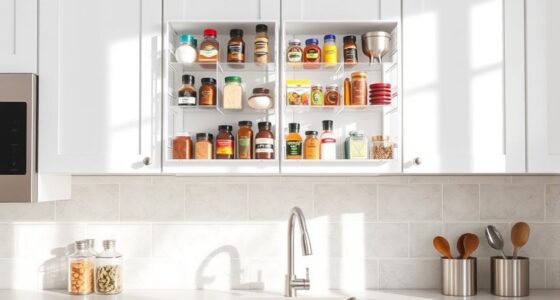top kitchen cabinet storage