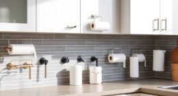 top mountable towel holders