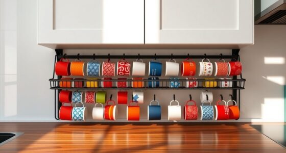 top mug rack organizers