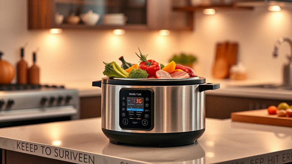 top multicookers with warm function