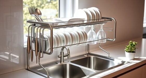 top over sink drying racks