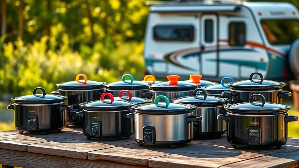 top portable 12v slow cookers