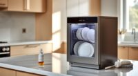 top portable dishwashers with rinse aid