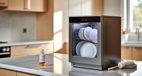 top portable dishwashers with rinse aid
