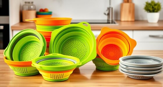 top silicone collapsible drainage sets