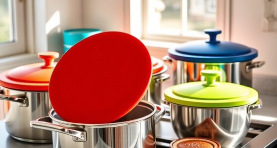 top silicone pot lids