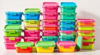 top space saving food containers