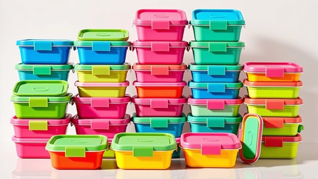 top space saving food containers