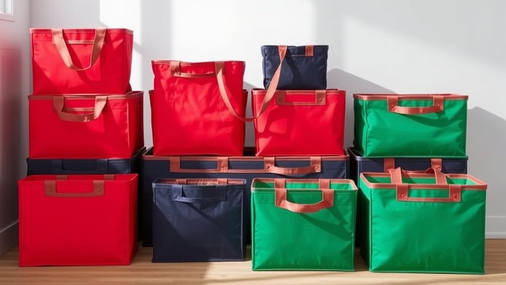 top space saving storage totes