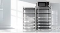 top stackable microwave shelves