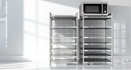 top stackable microwave shelves
