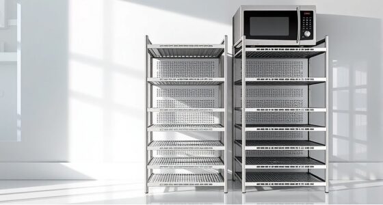 top stackable microwave shelves