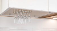 top under cabinet wine holders