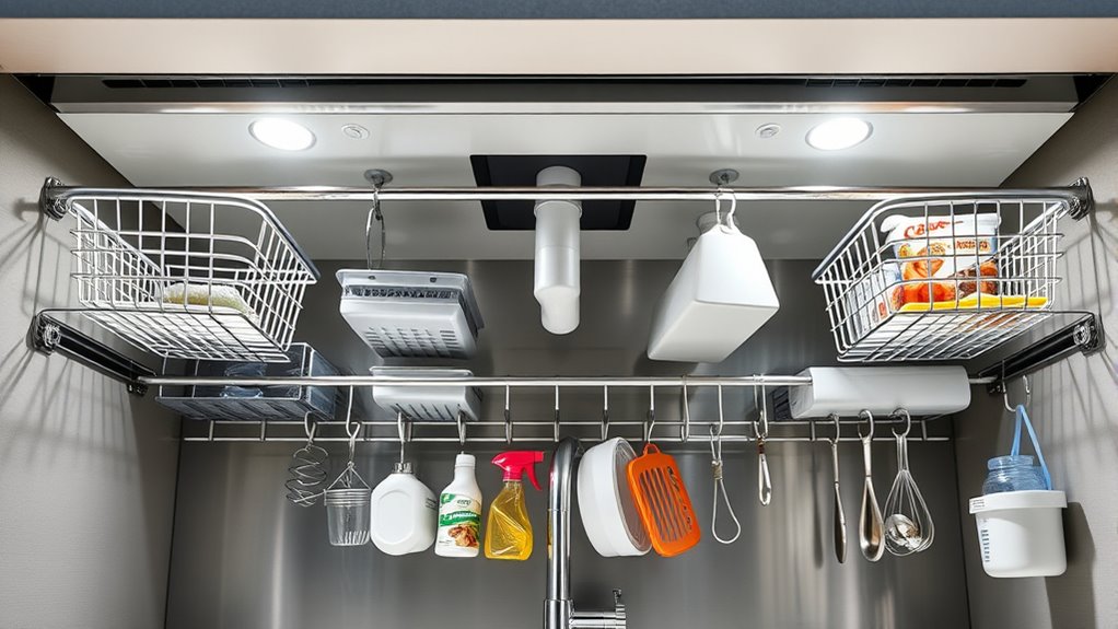 top under sink storage solutions