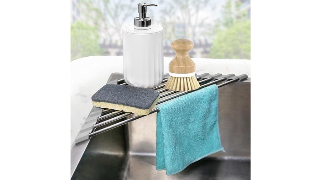 triangular sink caddy