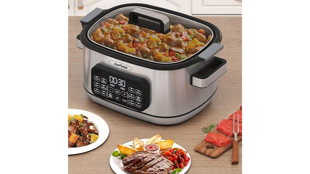 twelve in one multicooker capacity