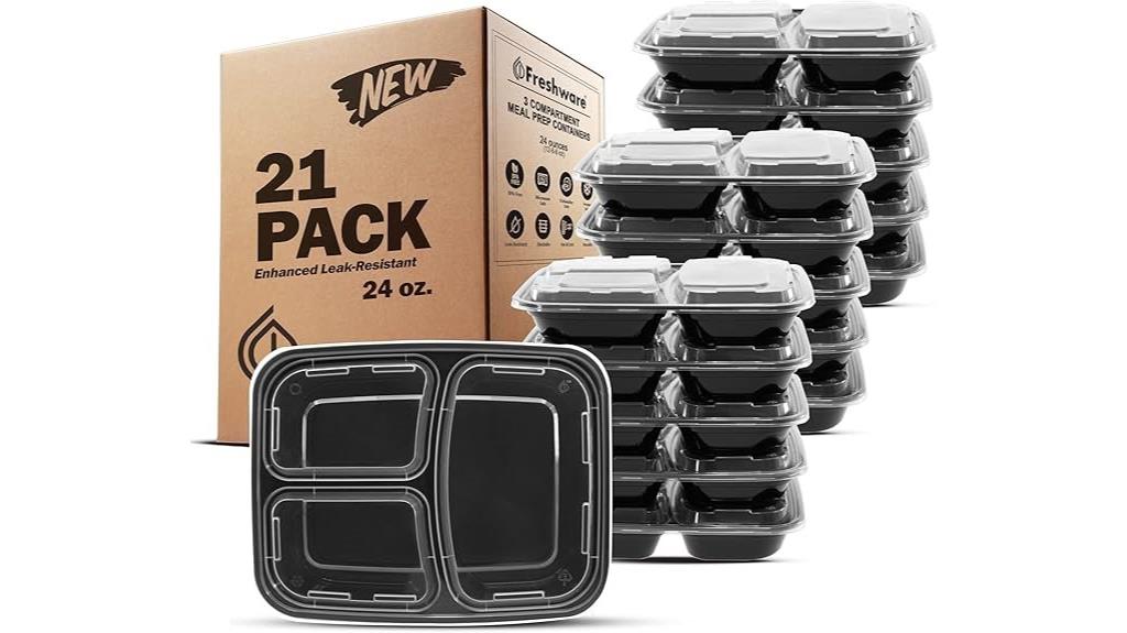 twenty one container set
