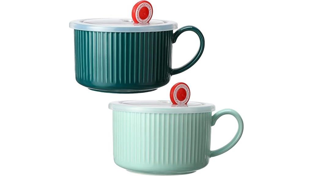 two soup bowls sets