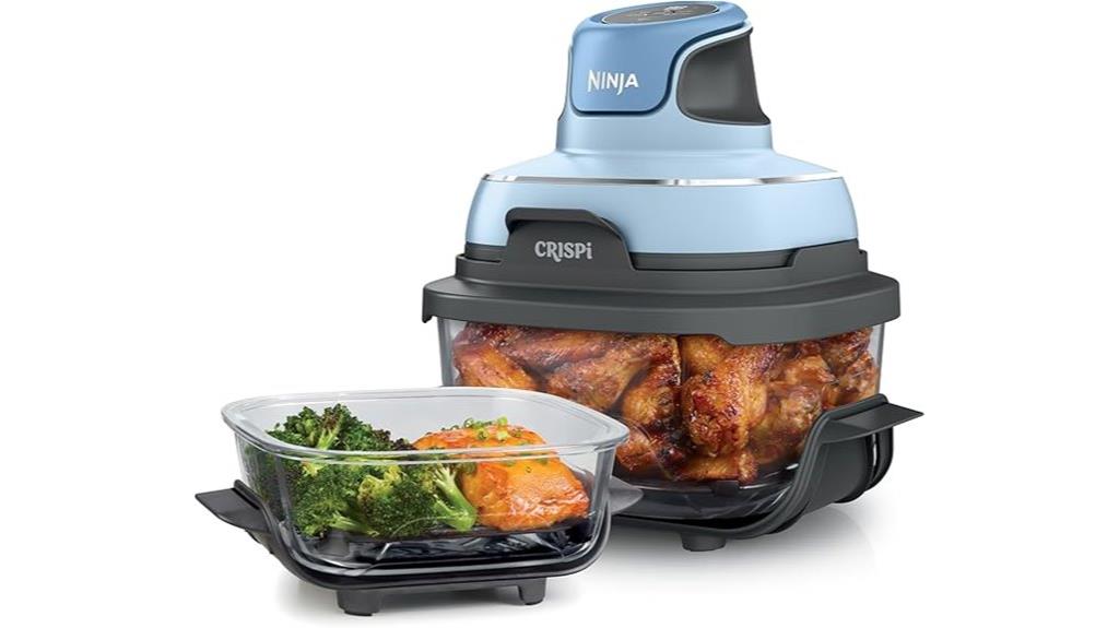 versatile portable glass air fryer