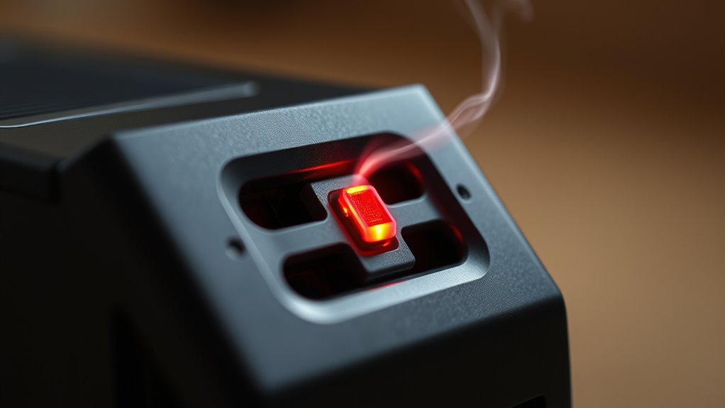 address overheating and safety