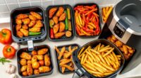 air fryer batch meal prep
