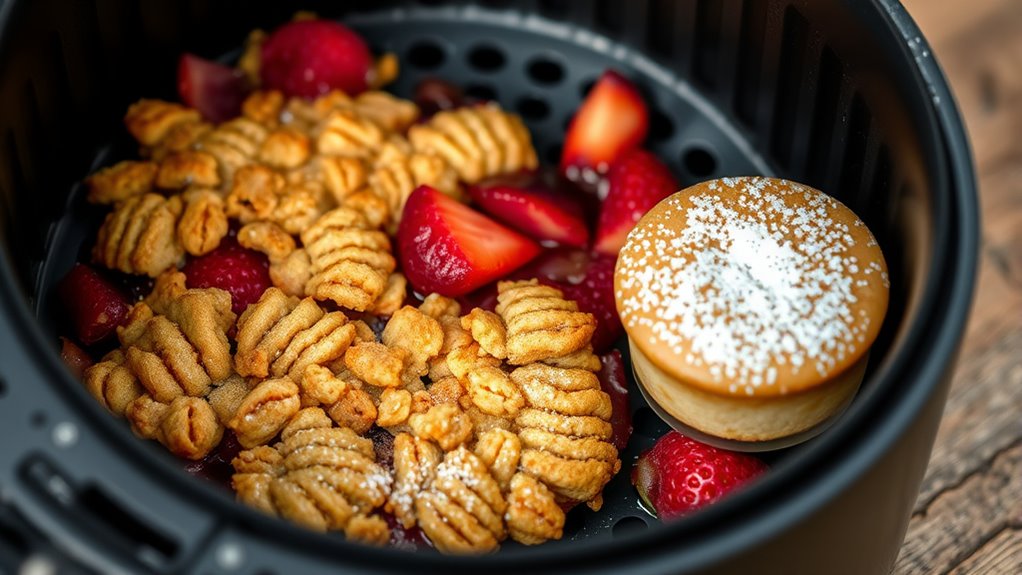 air fryer dessert tips
