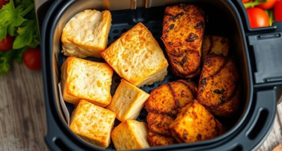 air fryer plant proteins