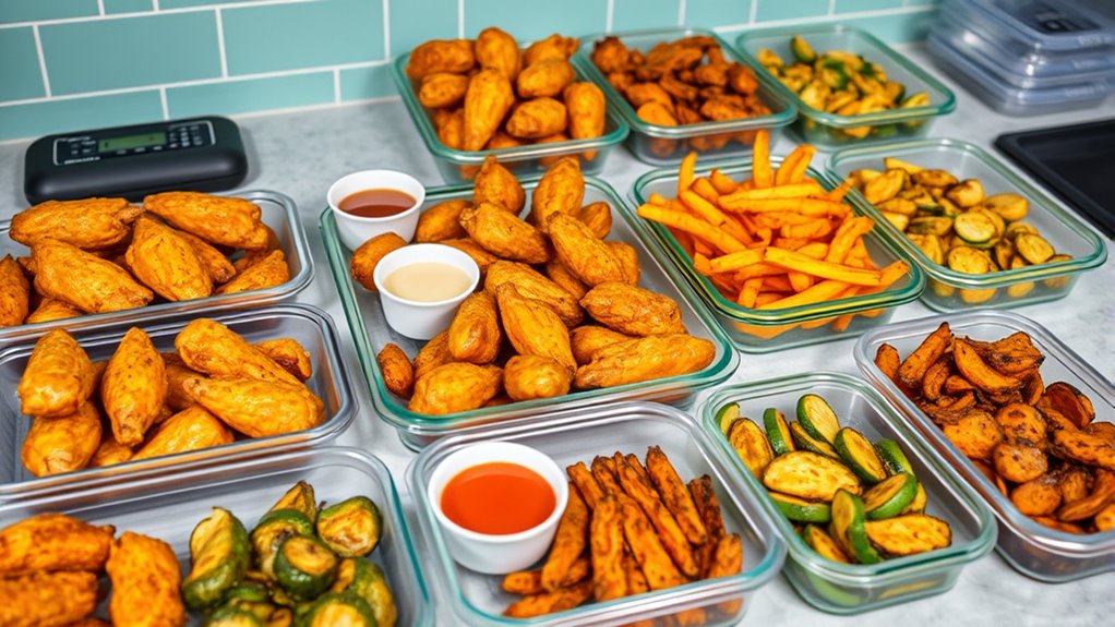 air fryer weekly meal plan