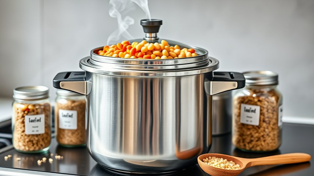 batch cook grains and beans