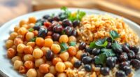 bean and grain diets