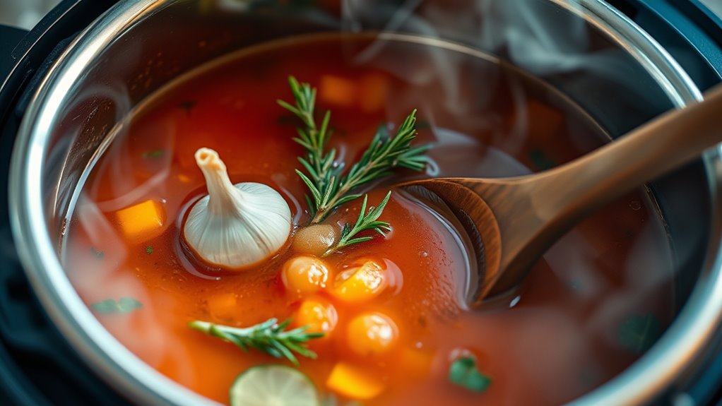 boosting soup with aromatics