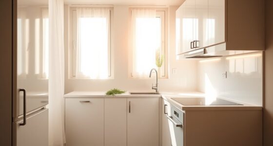 brighten small kitchen spaces