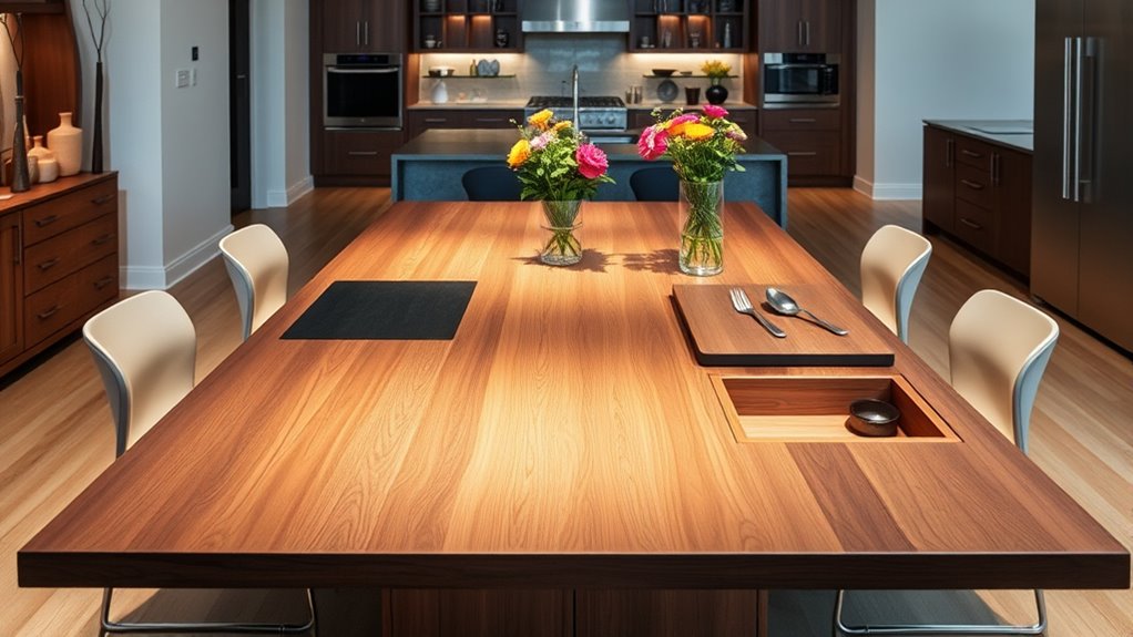 convertible kitchen and dining tables