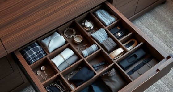 deep drawer divider organization