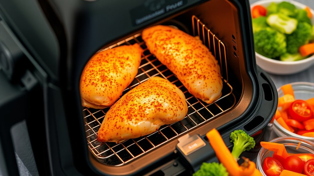 efficient air fryer meal prep