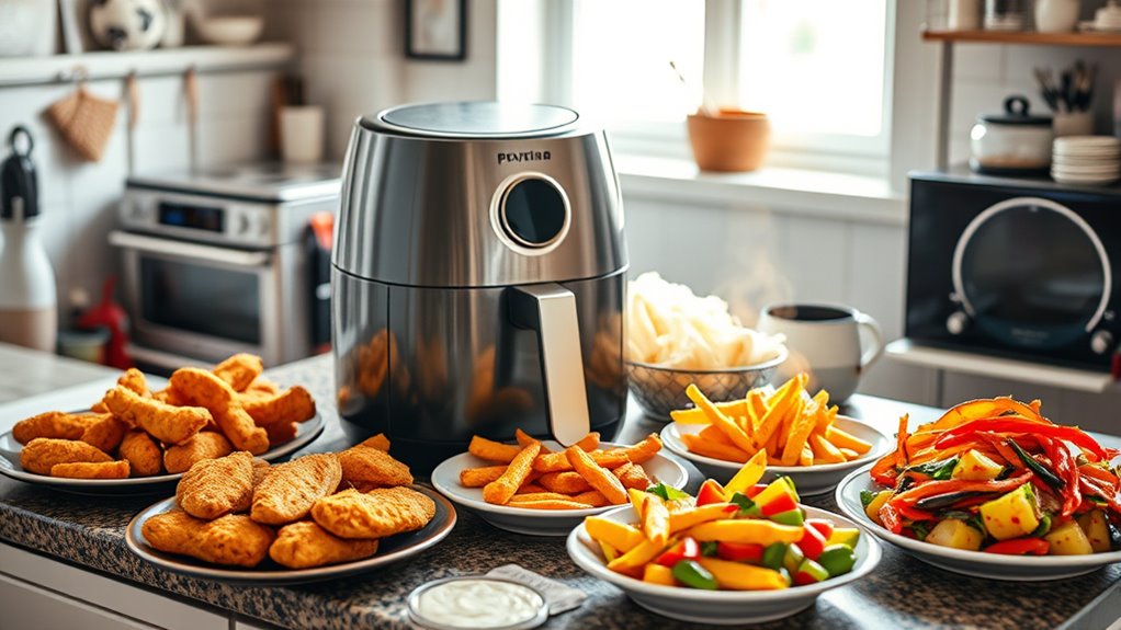 efficient small kitchen cooking