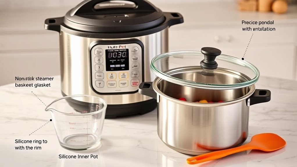 essential multicooker accessory types