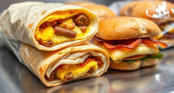 frozen breakfast on the go