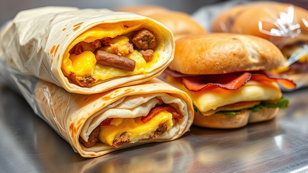 frozen breakfast on the go