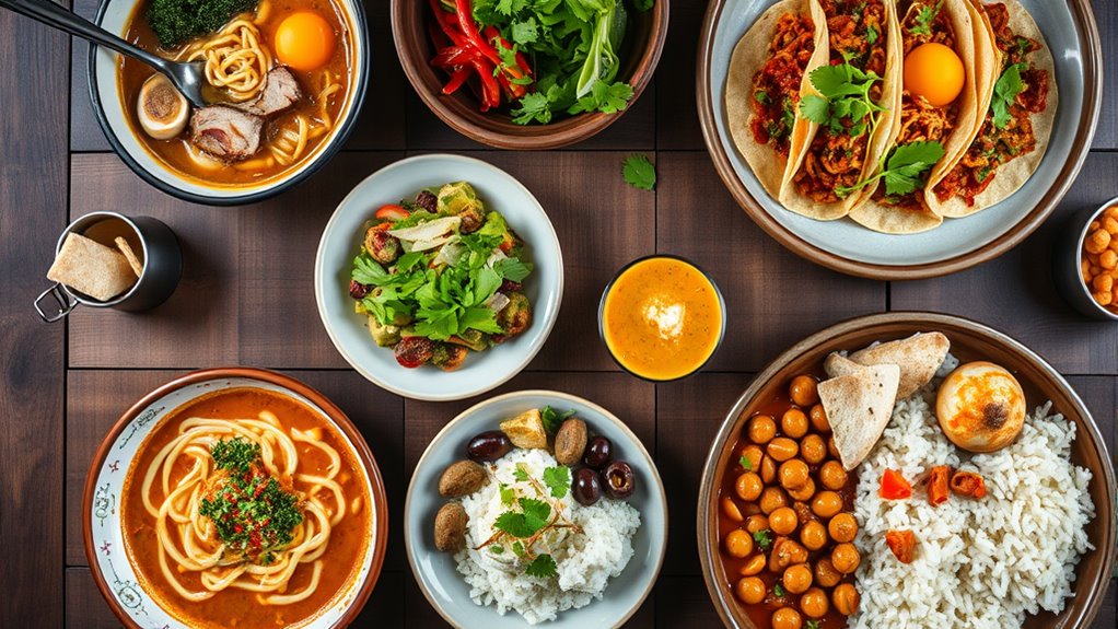 global flavors through techniques