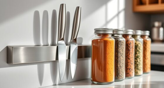 magnetic strip for storage