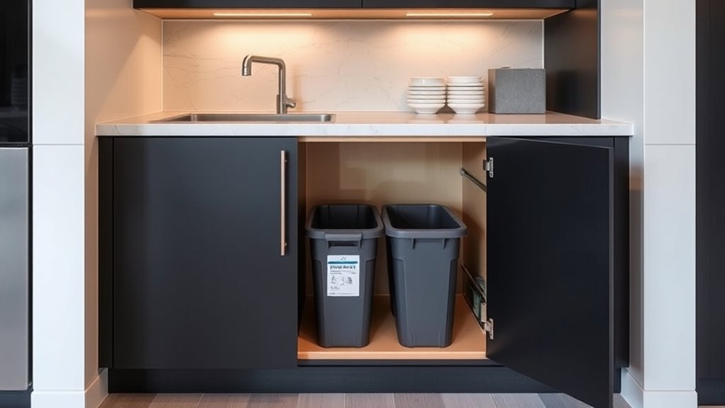 maximize small kitchen space