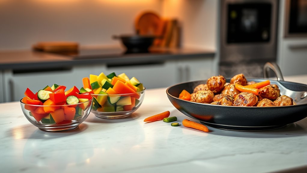 meal prep and quick snacks