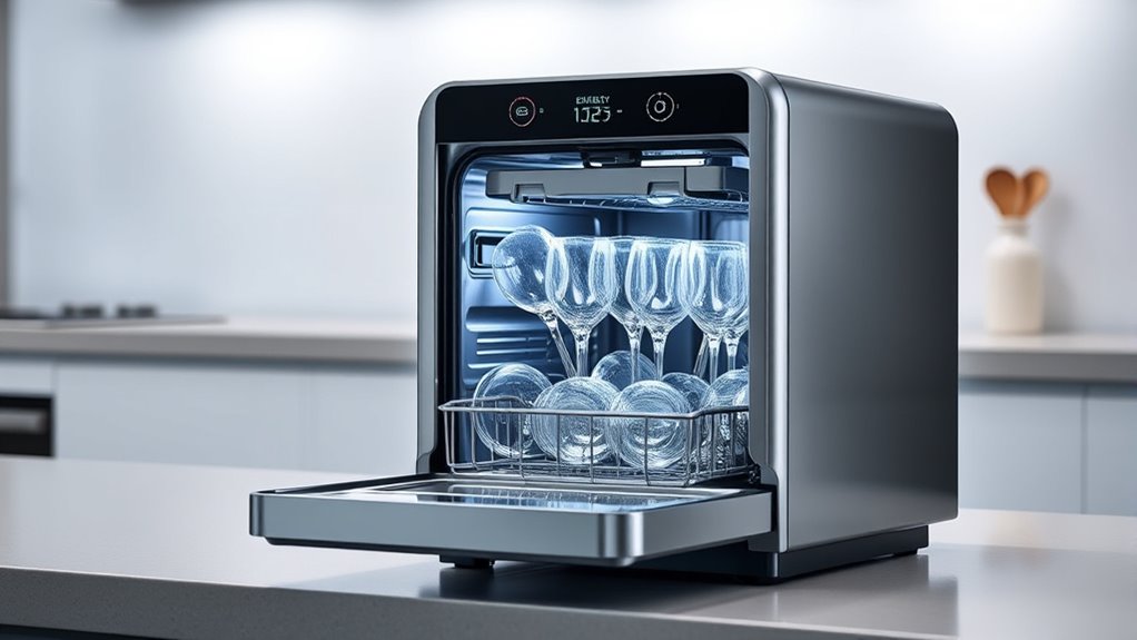 mini dishwashers save resources