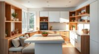 multifunctional furniture for cozy kitchens