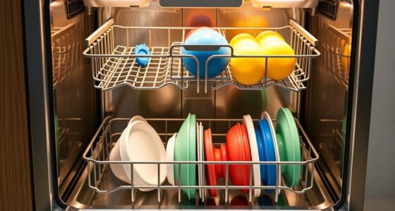 optimize mini dishwasher space