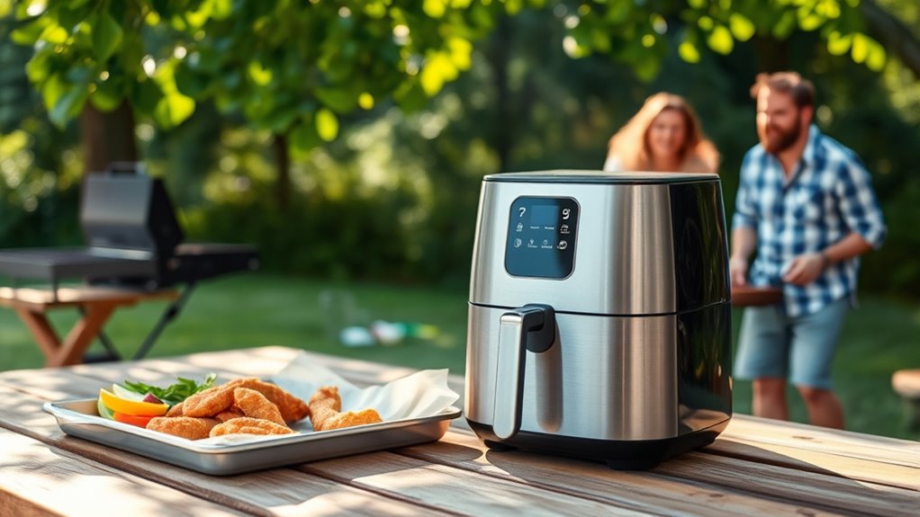 portable crispy meal solution