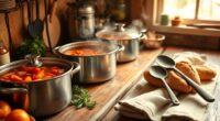 prepare cold weather soups