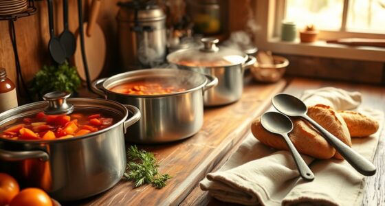 prepare cold weather soups